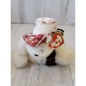 Ty Beanie Baby 1993 AS IS bear snowman plush animal toy